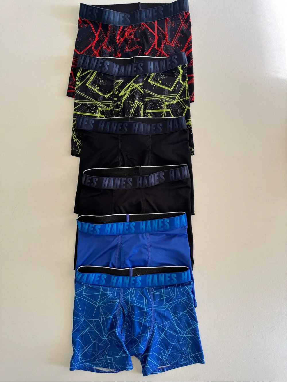 Kids Hanes Performance Boxer Briefs Bundle Size M